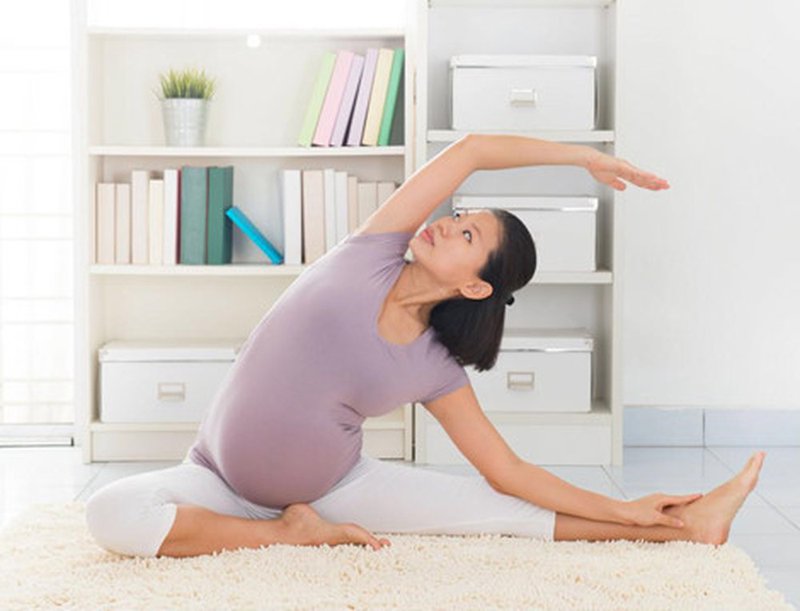 vận động cơ thể khi mang bầu